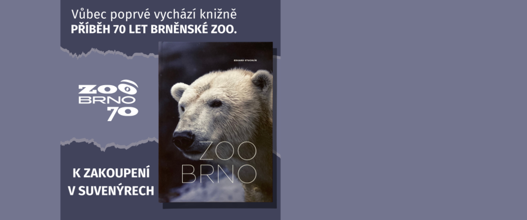 První kniha o Zoo Brno!